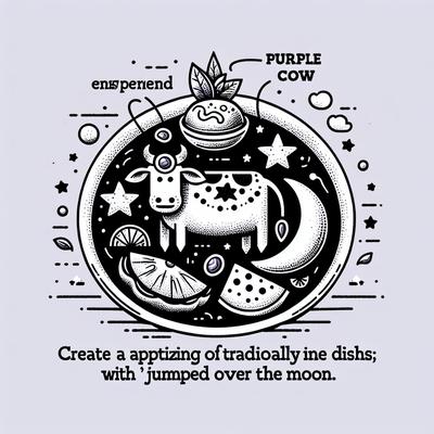 Image of Purple Cow Jumped Over the Moon