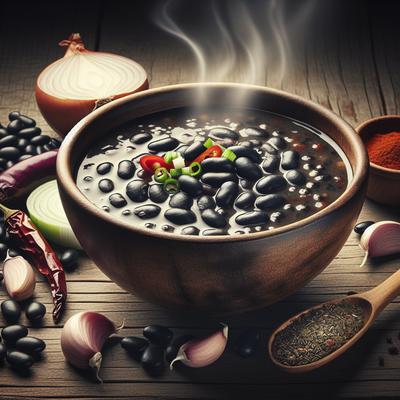 Image of Quick and Easy Black Bean Soup