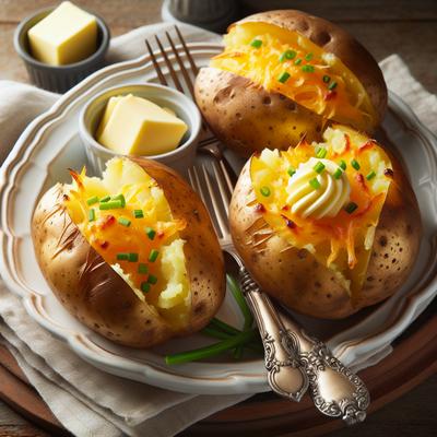Image of Quick Easy Tasty Jacket Potatoes
