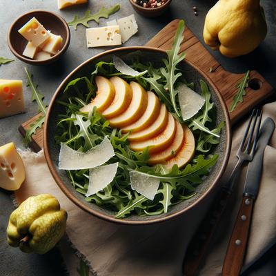 Image of Quince Manchego and Arugula Salad