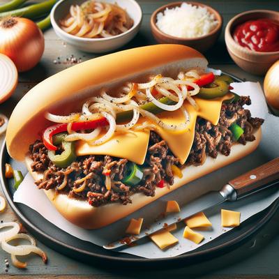 Image of Rachael's Philly Cheesesteak Sloppy Joes