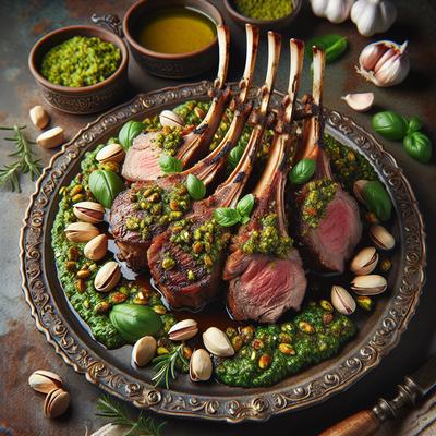Image of Rack of Lamb with Pistachio Pesto Worth the Effort