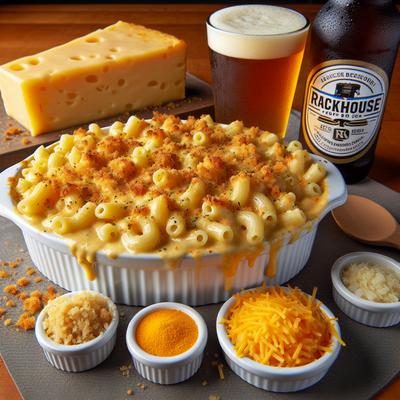Image of Rackhouse Pub's Beer Baked Mac N Cheese