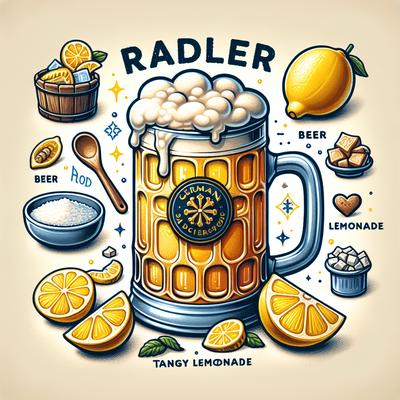 Image of Radler Wonderful German Beer Lemonade Concoction