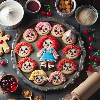 Image of Raggedy Ann Cookies