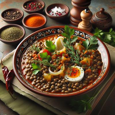 Image of Ragout of Beluga Lentils from the James Beard House