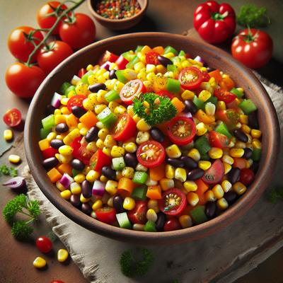 Image of Rainbow Corn Salad
