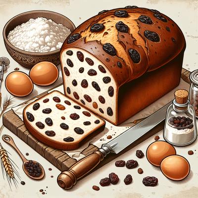 Image of Raisin Bread Not Bread Machine