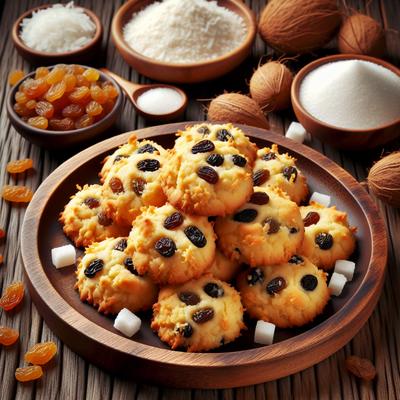 Image of Raisin Coconut Treasure Cookies