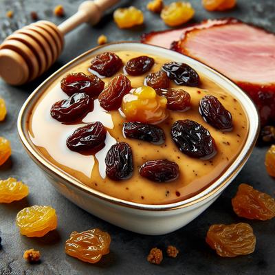 Image of Raisin Honey Mustard Sauce for Ham