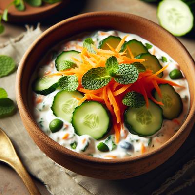 Image of Raita Cucumber Carrot and Mint