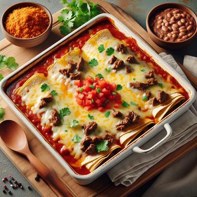 Image of Ralayne's Beef Enchilada Casserole