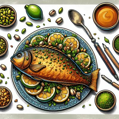 Image of Ralf's Pretty Good Pistachio Baked Fish