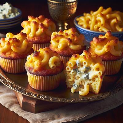 Image of Ranch and Blue Mac and Cheese Cupcakes Rsc