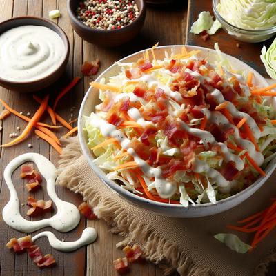 Image of Ranch Style Coleslaw with Bacon