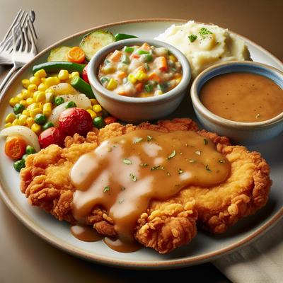 Image of Ranchero Chicken Fried Steak W Country Style Gravy