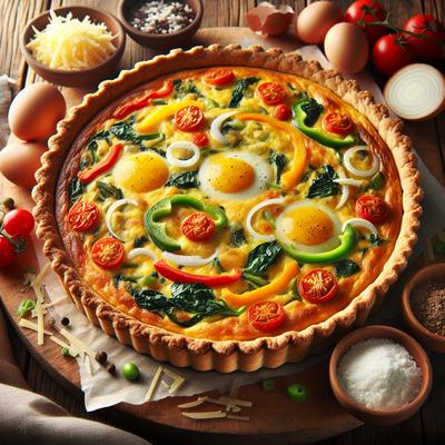 Image of Ranchero Jack Veggie Quiche Rsc