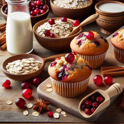Image of Randy's Cranberry Buttermilk Oat Muffins