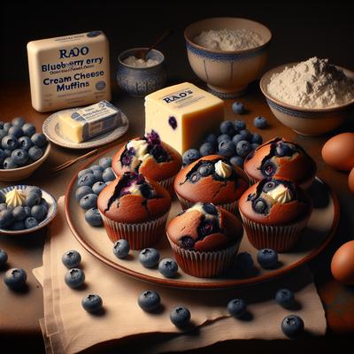 Image of Rao's Blueberry Cream Cheese Filled Muffins