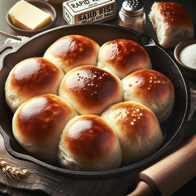Image of Rapid Rise Skillet Yeast Rolls