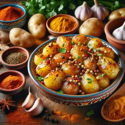 Image of Ras El Hanout Roasted Potatoes