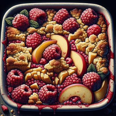 Image of Raspberry Apple Crumble Volumetric