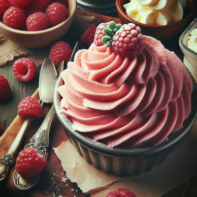 Image of Raspberry Buttercream Frosting 1964