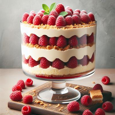 Image of Raspberry Cheesecake Trifle