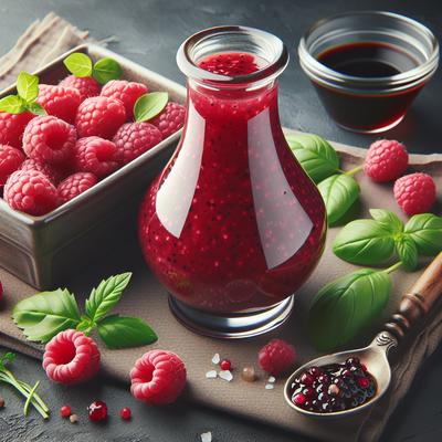 Image of Raspberry Dressing Vinaigrette No Added Sugar