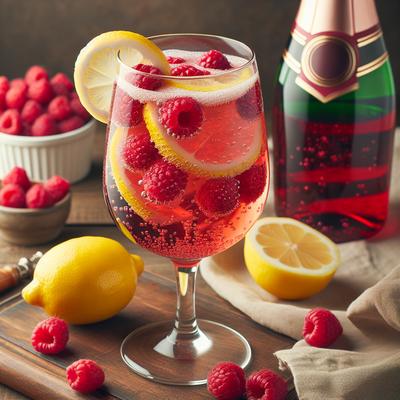 Image of Raspberry Lemoncello Sparkling Sangria