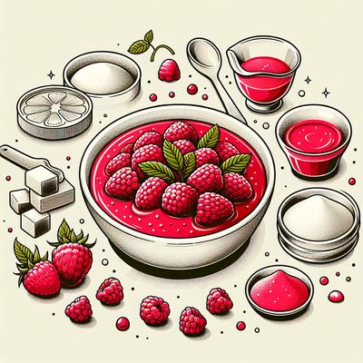 Image of Raspberry or Strawberry Coulis