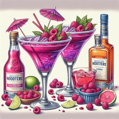 Image of Raspberry Purple Hooters Cocktails