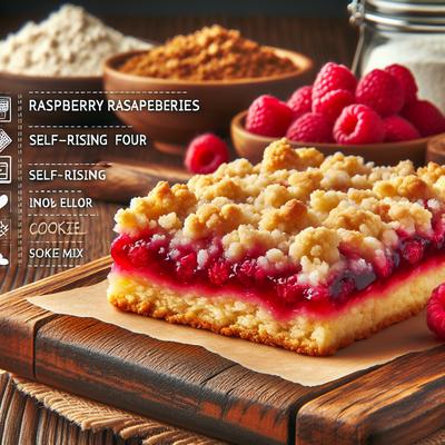 Image of Raspberry Streusel Bars Cookie Mix
