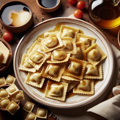 Image of Ravioli with Balsamic Brown Butter