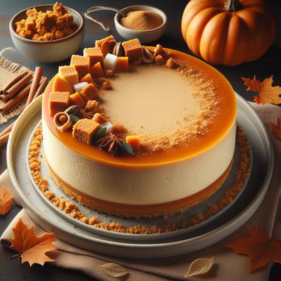 Image of Ray Jenny's Pumpkin Cheesecake