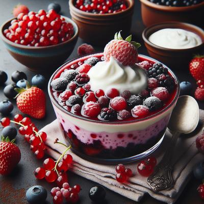 Image of Rdgrd Med Flde Swedish Berry Pudding