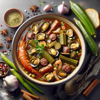 Image of Real Cajun Gumbo from a Louisianaian