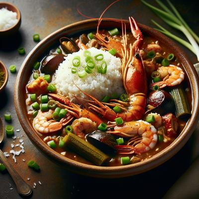 Image of Real Cajun Seafood Gumbo from a Louisianian