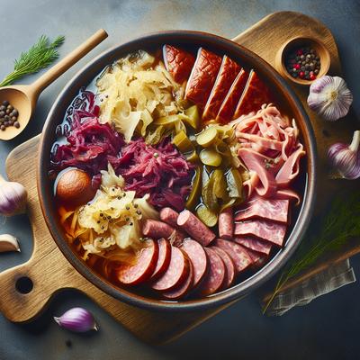 Image of Real German Sauerkraut and Variety Meats
