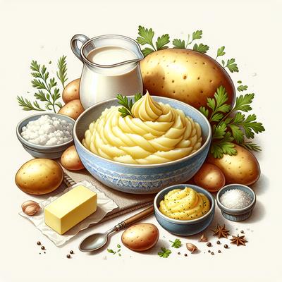 Image of Real Mashed Potatoes a K a the Ultimate Comort Food