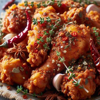 Image of Really Crispy Spicy Cajun Fried Chicken