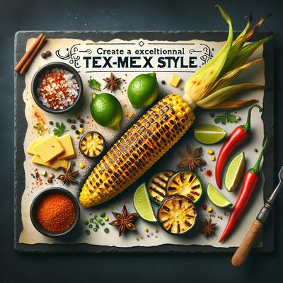 Image of Really Different Grilled Corn on the Cob Tex Mex Style