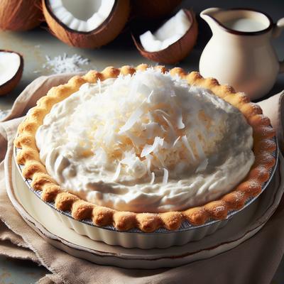Image of Really Easy and Good Coconut Cream Pie