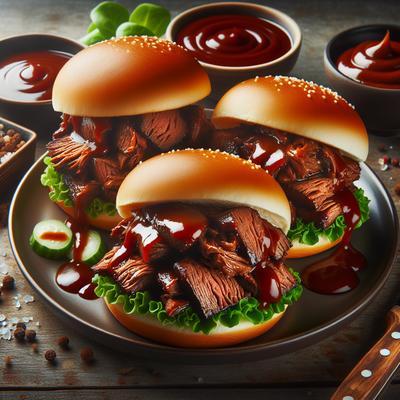Image of Really Easy Bbq Beef Sandwich's