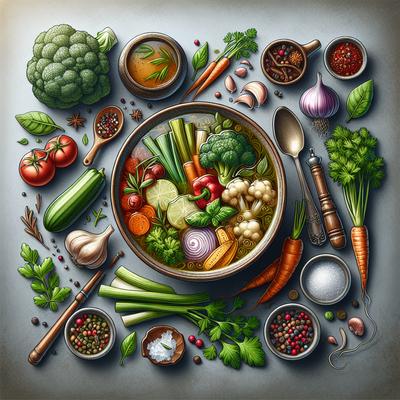 Image of Really Easy Makes You Feel Good Vegetable Soup