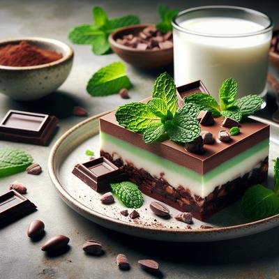 Image of Really Good Chocolate Mint Parfait Bars