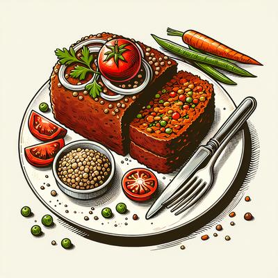 Image of Really Good Vegetarian Meatloaf Really