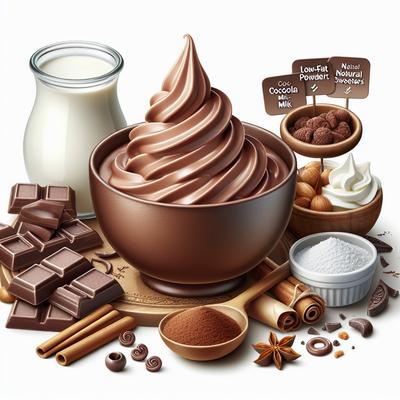 Image of Really Low Fat Chocolate Frozen Yogurt