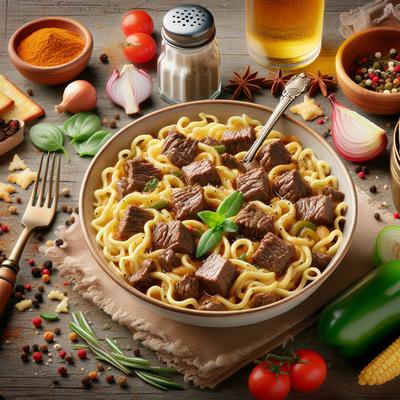 Image of Reame's Baked Italian Beef Noodles