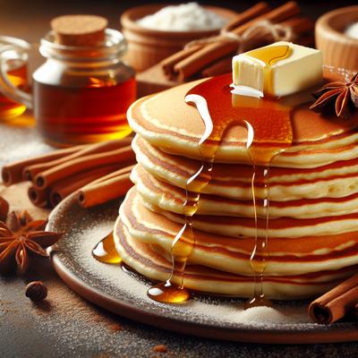 Image of Rebecca's Famous Vanilla Pancakes